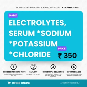 ELECTROLYTES, SERUM *SODIUM *POTASSIUM *CHLORIDE