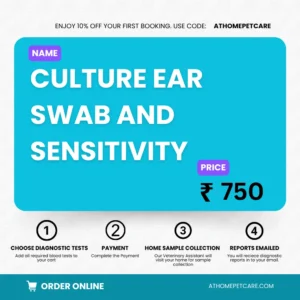 CULTURE EAR SWAB AND SENSITIVITY